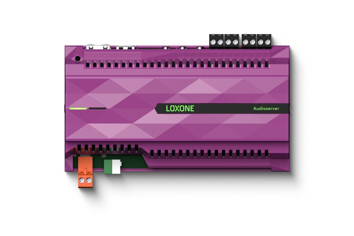 Loxone Audioserver fuer Multiroom-Audio